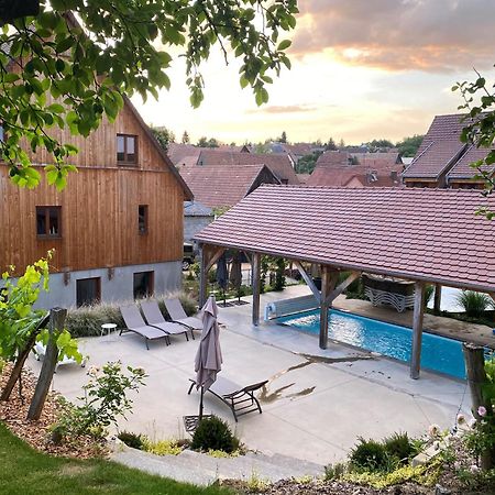 Les Granges Modernes Villa Bruebach Ruang foto
